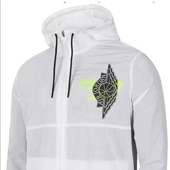 air jordan jacket white